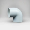 قطع غيار أنابيب التصريف المنزلية ذات زاوية 90 درجة عند الانحناء الأبيض باستخدام PVC details Picture